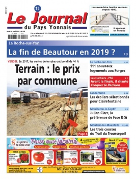 Le Journal Du Pays Yonnais N Du Avril T L Charger Sur Ipad