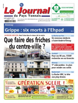 Le Journal Du Pays Yonnais N Du Avril T L Charger Sur Ipad