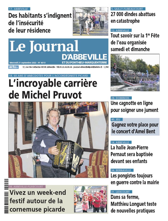 Lisez Le Journal D Abbeville Du Septembre Sur Epresse Fr