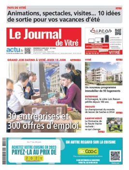 Le Journal De Vitr N Du Juin T L Charger Sur Ipad