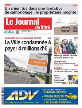 Le Journal De Vitr N Du Avril T L Charger Sur Ipad