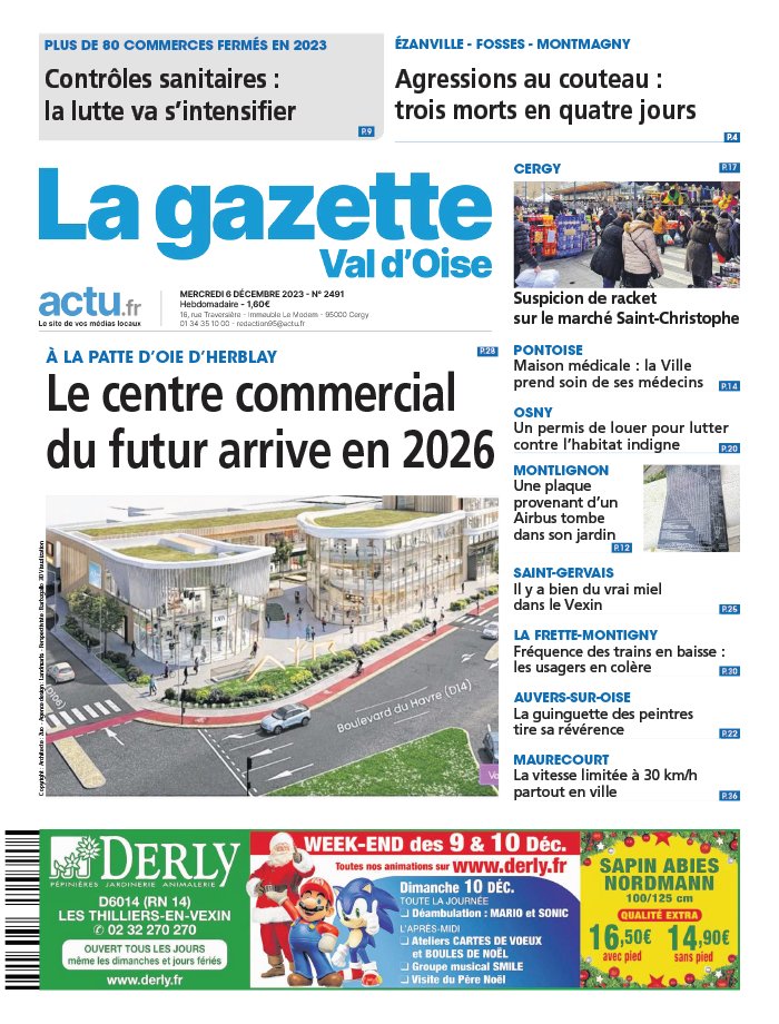 La Gazette Du Val D Oise N Du D Cembre T L Charger Sur Ipad