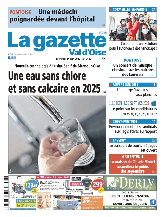 La Gazette du Val d Oise N2412 du 01 juin 2022 à télécharger sur iPad