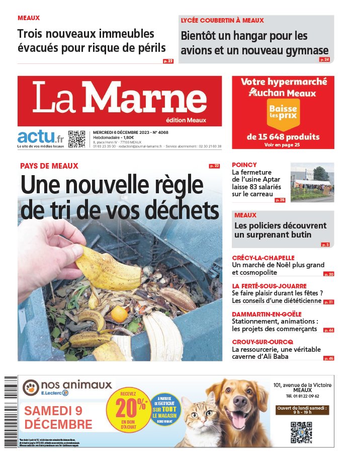 Lisez La Marne Meaux Du D Cembre Sur Epresse Fr