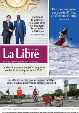 La Libre Belgique N Du Janvier T L Charger Sur Ipad