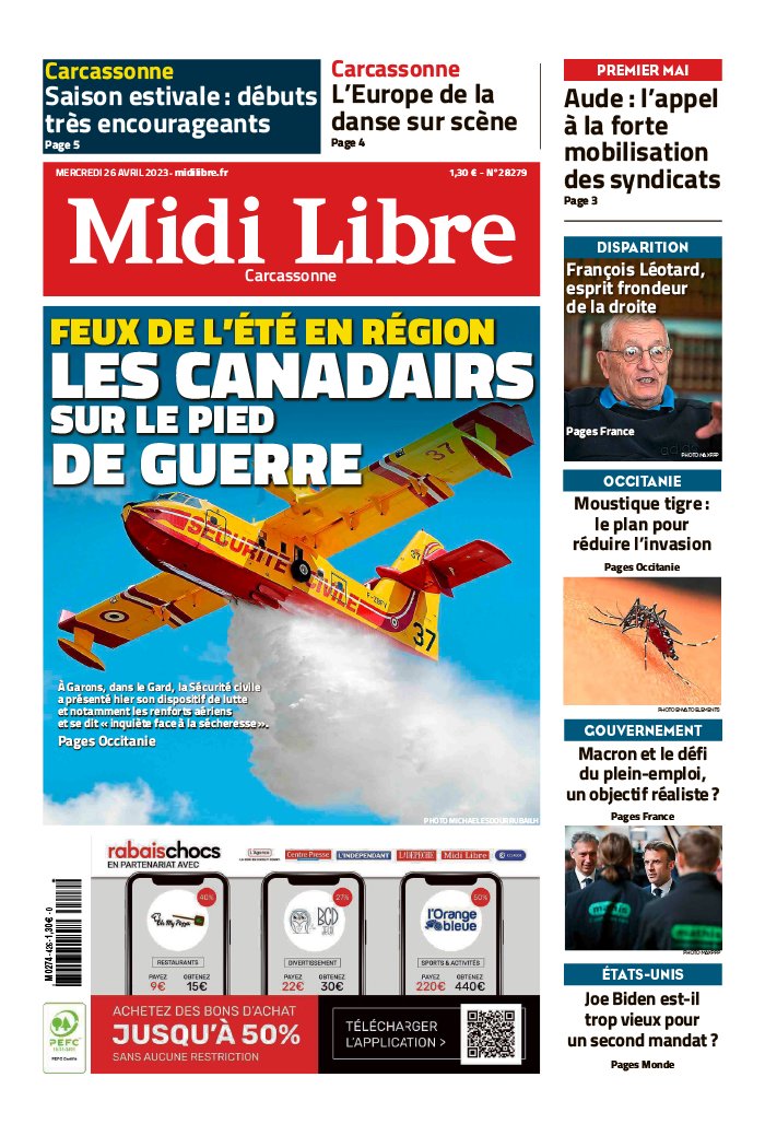 Midi Libre N Du Avril T L Charger Sur Ipad