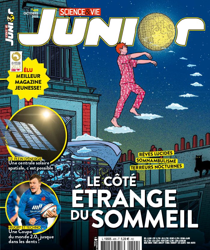 Science et Vie Junior N409 du 13 septembre 2023 à télécharger sur iPad