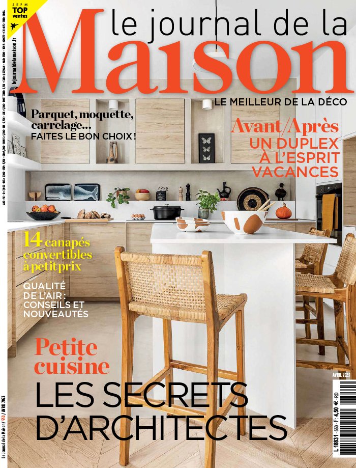 Le Journal de la Maison N550 du 22 mars 2023 à télécharger sur iPad