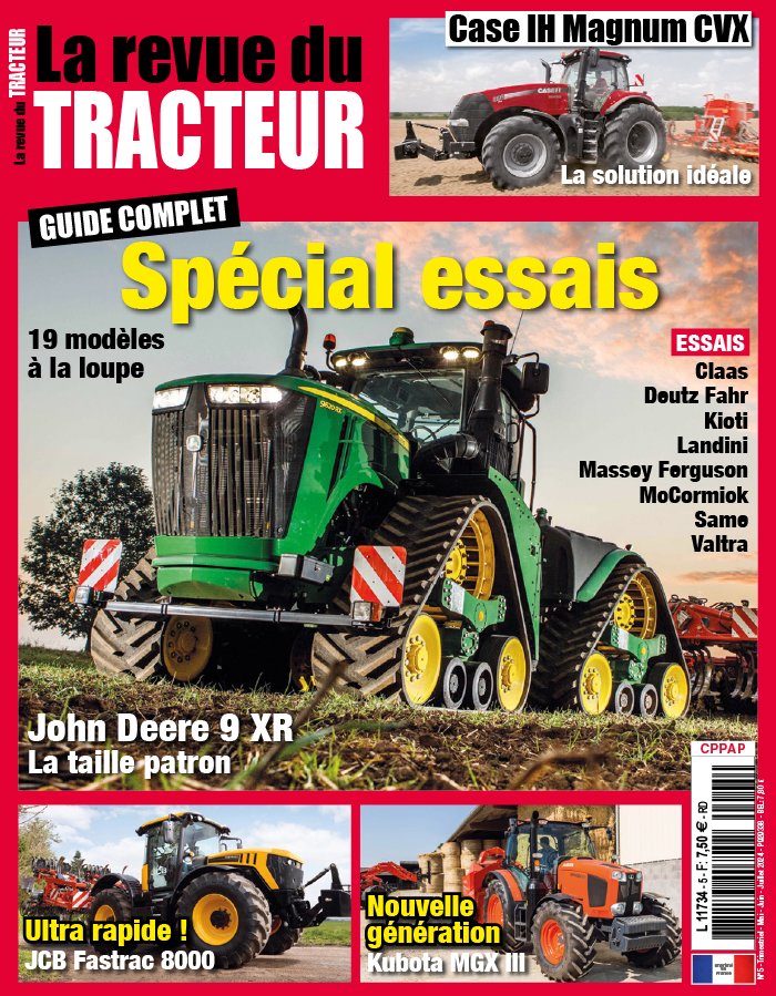 Lisez La Revue Du Tracteur Du Mai Sur Epresse Fr