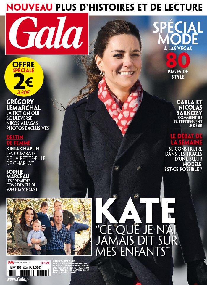 Gala 20 février 2020 Abonnement à Gala Pas Cher avec le BOUQUET À LA CARTE ePresse.fr