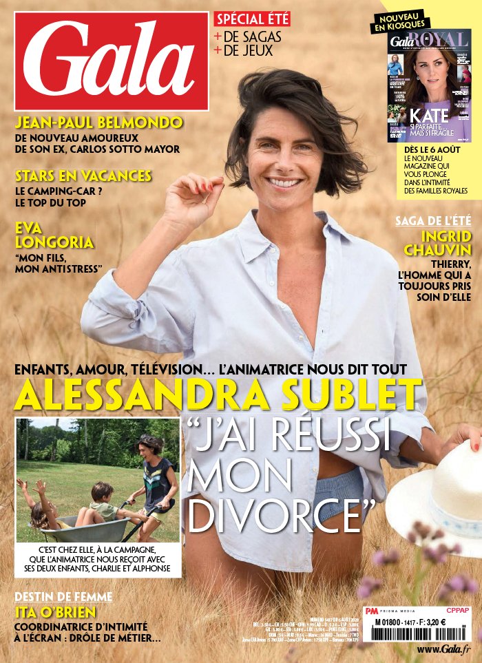 Gala 06 août 2020 Abonnement à Gala Pas Cher avec le BOUQUET À LA CARTE ePresse.fr