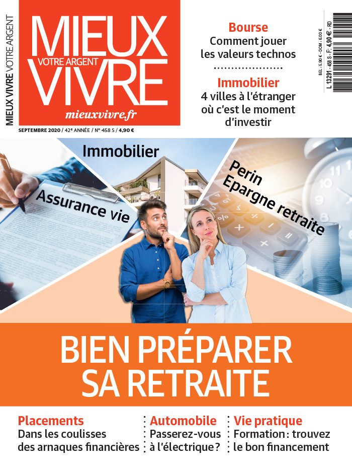 Mieux Vivre Votre Argent 28 août 2020 Abonnement Mieux Vivre Votre Argent Pas Cher avec le BOUQUET ePresse.fr
