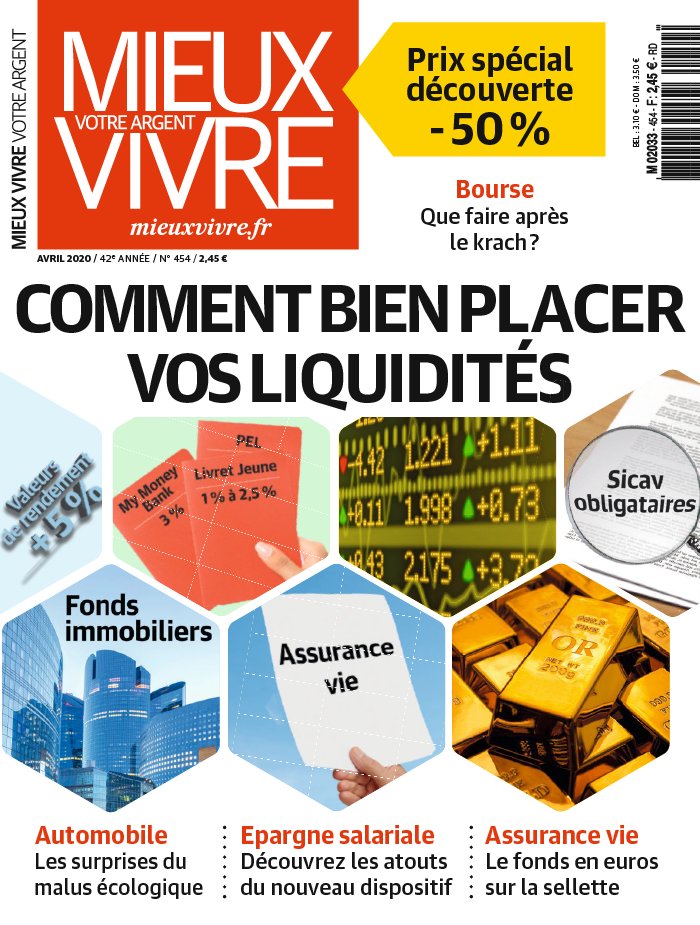 Mieux Vivre Votre Argent 20 mars 2020 Abonnement Mieux Vivre Votre Argent Pas Cher avec le BOUQUET ePresse.fr