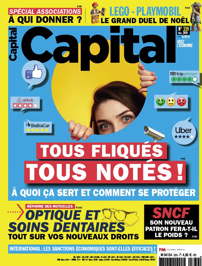 Capital 21 novembre 2019 Abonnement à Capital Pas Cher avec le BOUQUET ÉCONOMIE ePresse.fr