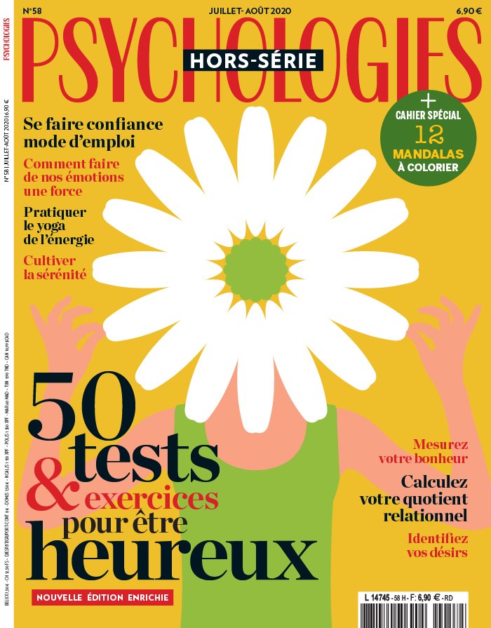 Psychologies Magazine Hors Série 22 juillet 2020 Abonnement à Psychologies HS Pas Cher avec le BOUQUET ePresse.fr