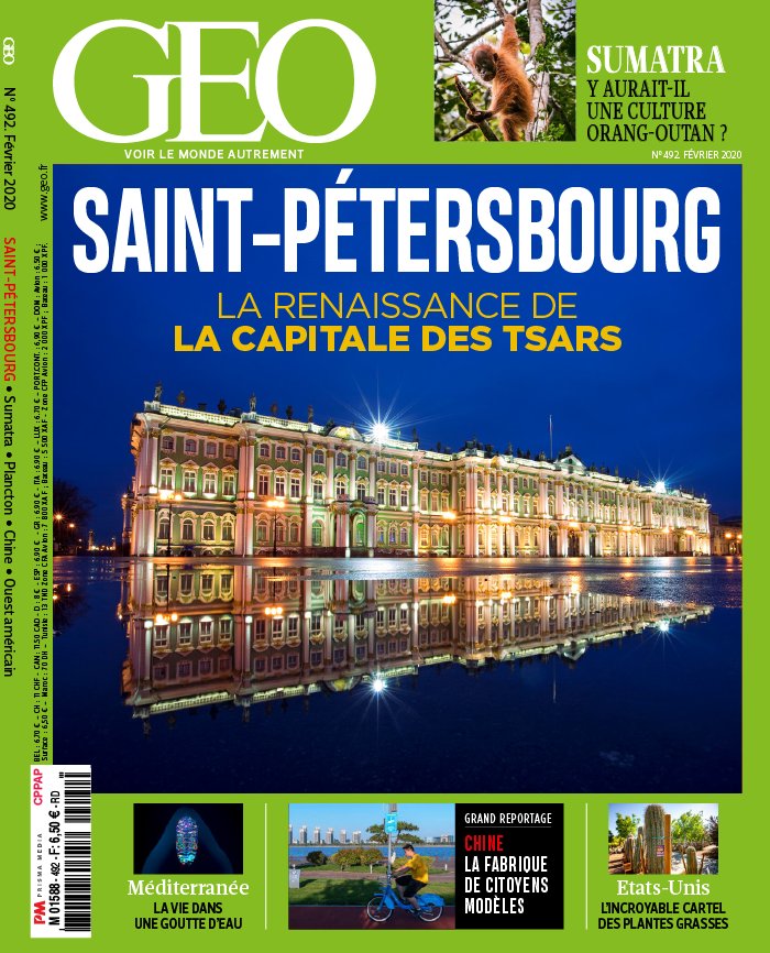 Géo 29 janvier 2020 Abonnement GEO Pas Cher avec le BOUQUET À LA CARTE ePresse.fr