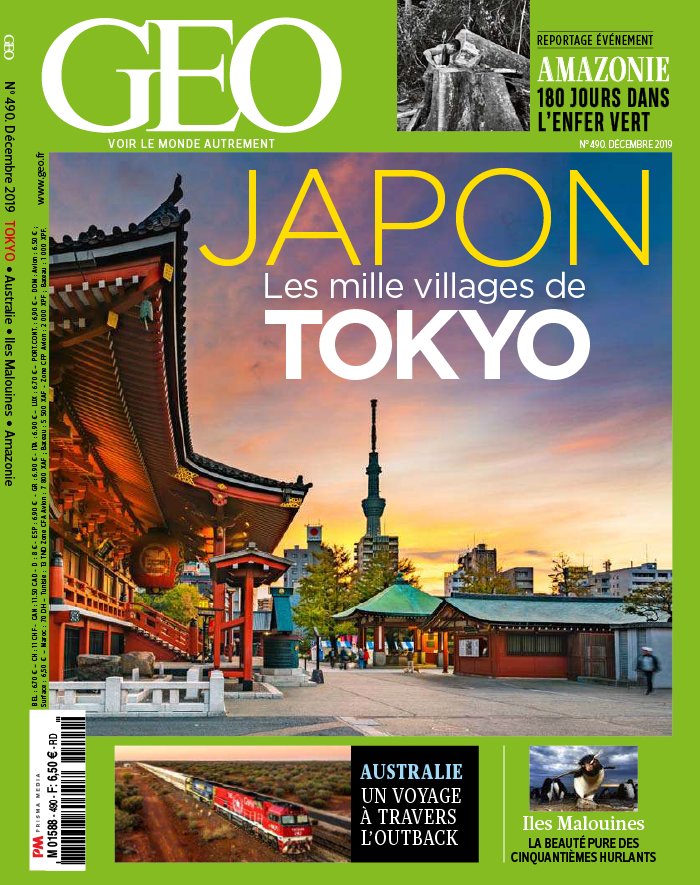 Géo 27 novembre 2019 Abonnement GEO Pas Cher avec le BOUQUET À LA CARTE ePresse.fr