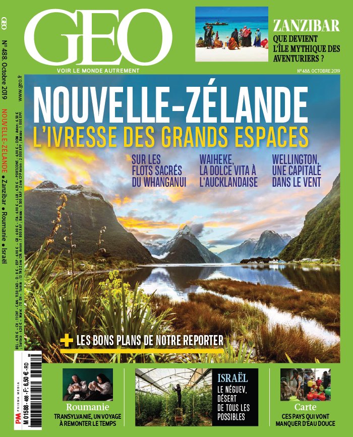 Géo 25 septembre 2019 Abonnement GEO Pas Cher avec le BOUQUET À LA CARTE ePresse.fr