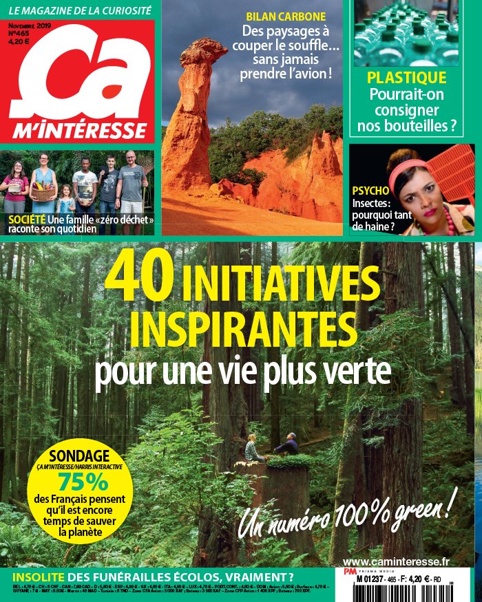 Ca m'intéresse 24 octobre 2019 Abonnement à Ça m'intéresse Pas Cher avec le BOUQUET ePresse.fr
