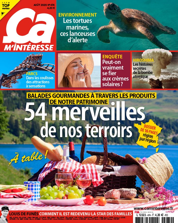 Ca m'intéresse 30 juillet 2020 Abonnement à Ça m'intéresse Pas Cher avec le BOUQUET ePresse.fr