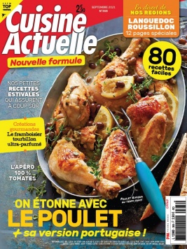 Cuisine Actuelle 03 août 2021 Abonnement à Cuisine Actuelle Pas Cher avec le BOUQUET ePresse.fr