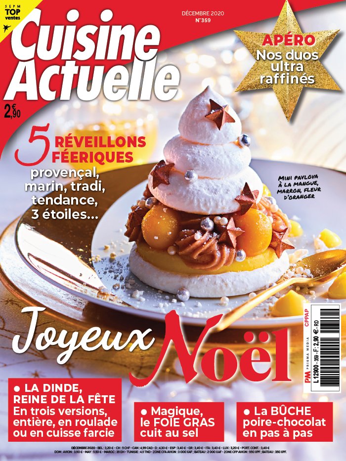 Cuisine Actuelle 04 novembre 2020 Abonnement à Cuisine Actuelle Pas Cher avec le BOUQUET ePresse.fr
