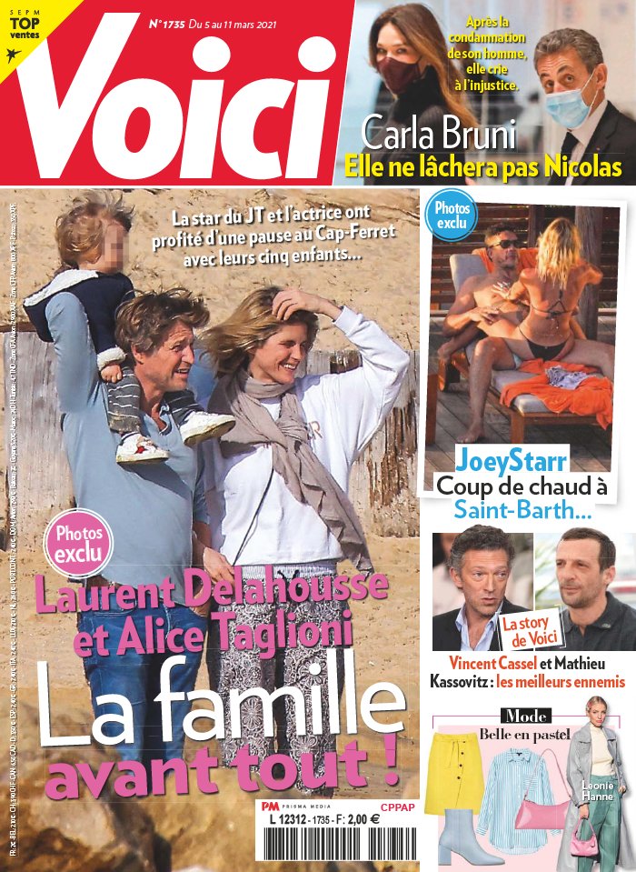 Voici 05 mars 2021 Abonnement à Voici Pas Cher avec le BOUQUET À LA CARTE ePresse.fr