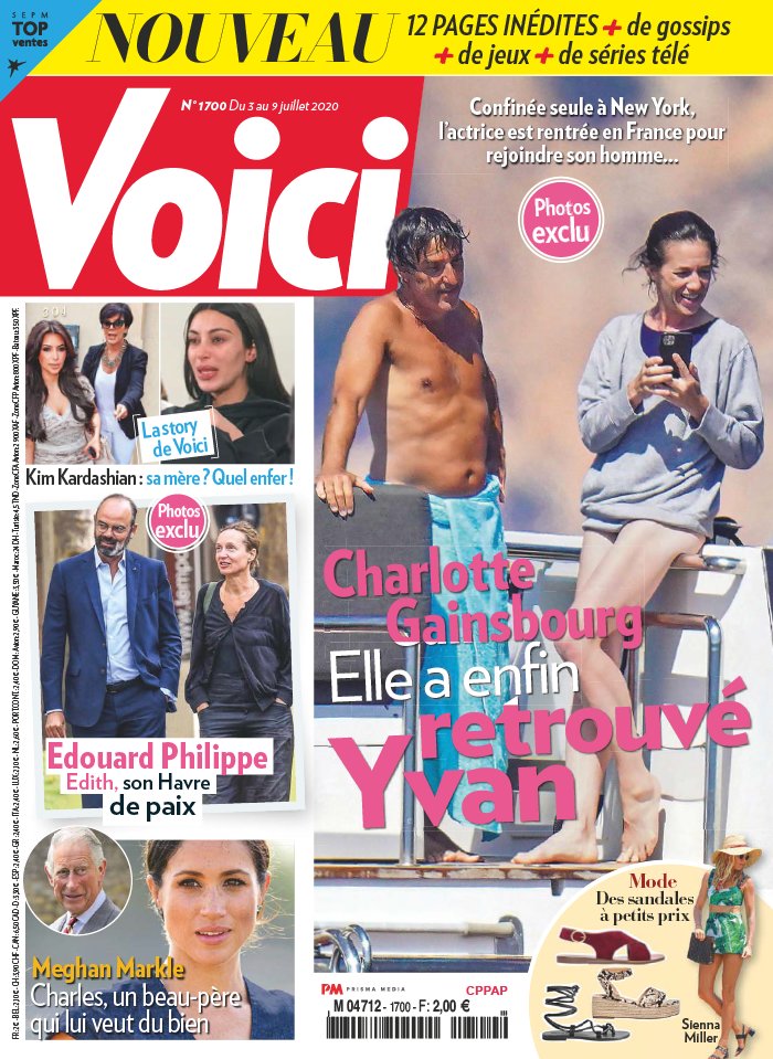 Voici 03 juillet 2020 Abonnement à Voici Pas Cher avec le BOUQUET À LA CARTE ePresse.fr