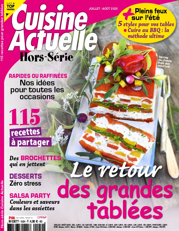 Cuisine Actuelle Hors Série 29 juin 2020 Cuisine Actuelle Hors-Série Pas Cher avec le kiosque ePresse.fr