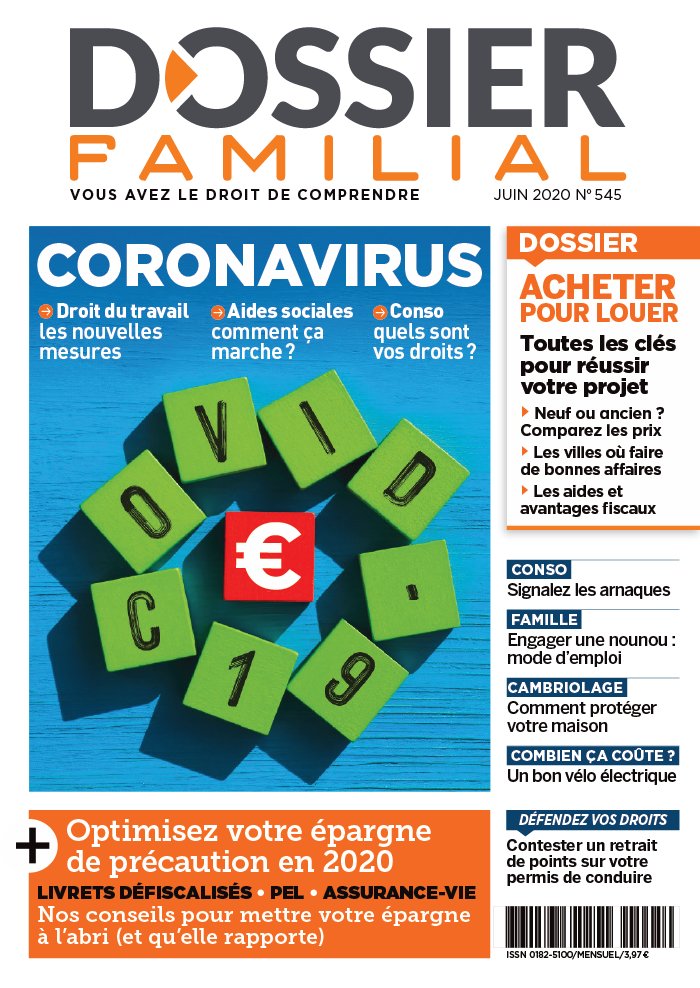 Dossier Familial 25 mai 2020 Abonnement Dossier Familial Pas Cher avec le BOUQUET À LA CARTE ePresse.fr