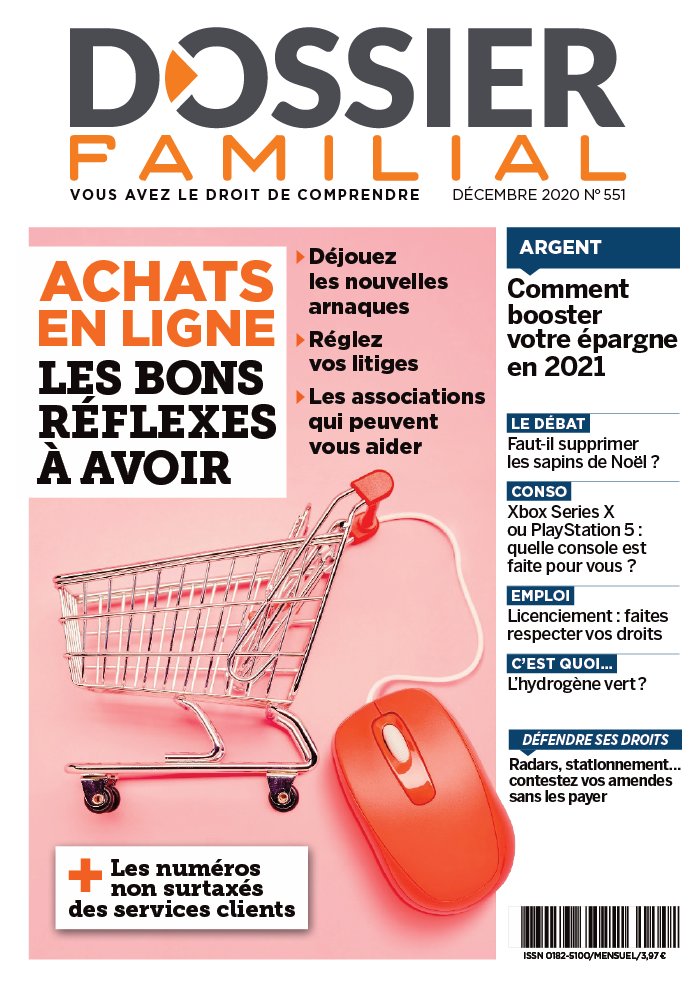 Dossier Familial 25 novembre 2020 Abonnement Dossier Familial Pas Cher avec le BOUQUET À LA CARTE ePresse.fr