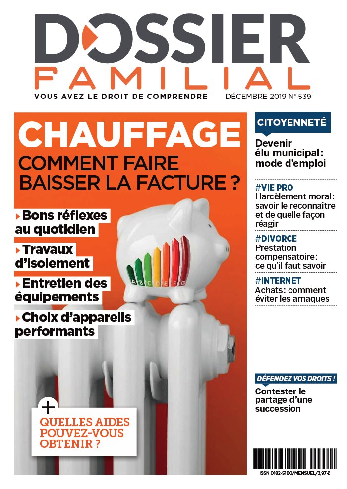 Dossier Familial 25 novembre 2019 Abonnement Dossier Familial Pas Cher avec le BOUQUET À LA CARTE ePresse.fr