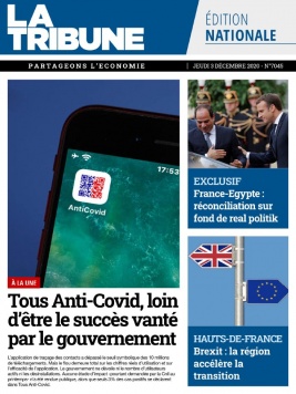 La Tribune quotidien N°20201203 du 03 décembre 2020 à télécharger sur iPad