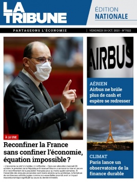 La Tribune quotidien N°20201030 du 30 octobre 2020 à télécharger sur iPad