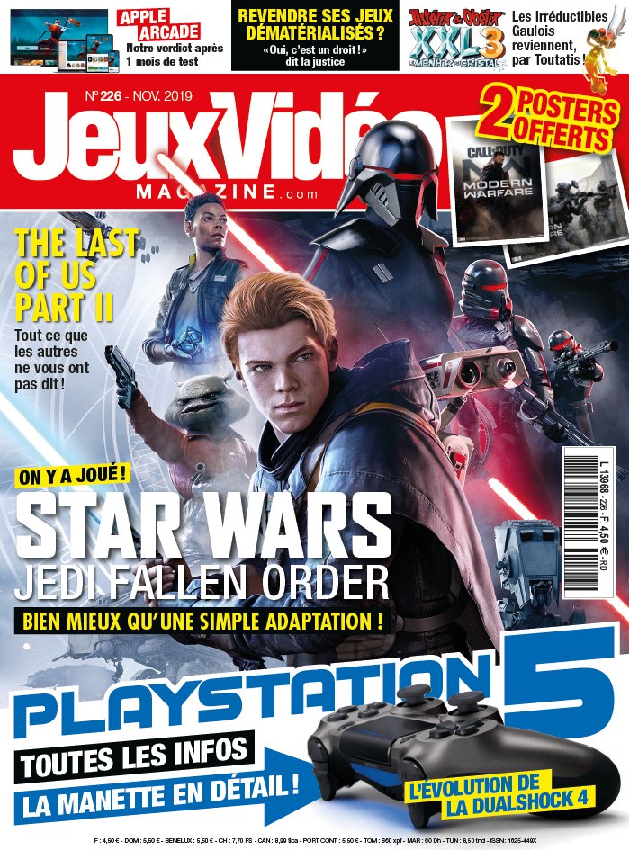 Jeux Vidéo Magazine 25 octobre 2019 Abonnement Jeux Vidéo Mag Pas Cher avec le BOUQUET À LA CARTE ePresse.fr
