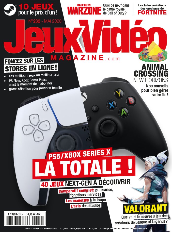 Jeux Vidéo Magazine 14 mai 2020 Abonnement Jeux Vidéo Mag Pas Cher avec le BOUQUET À LA CARTE ePresse.fr
