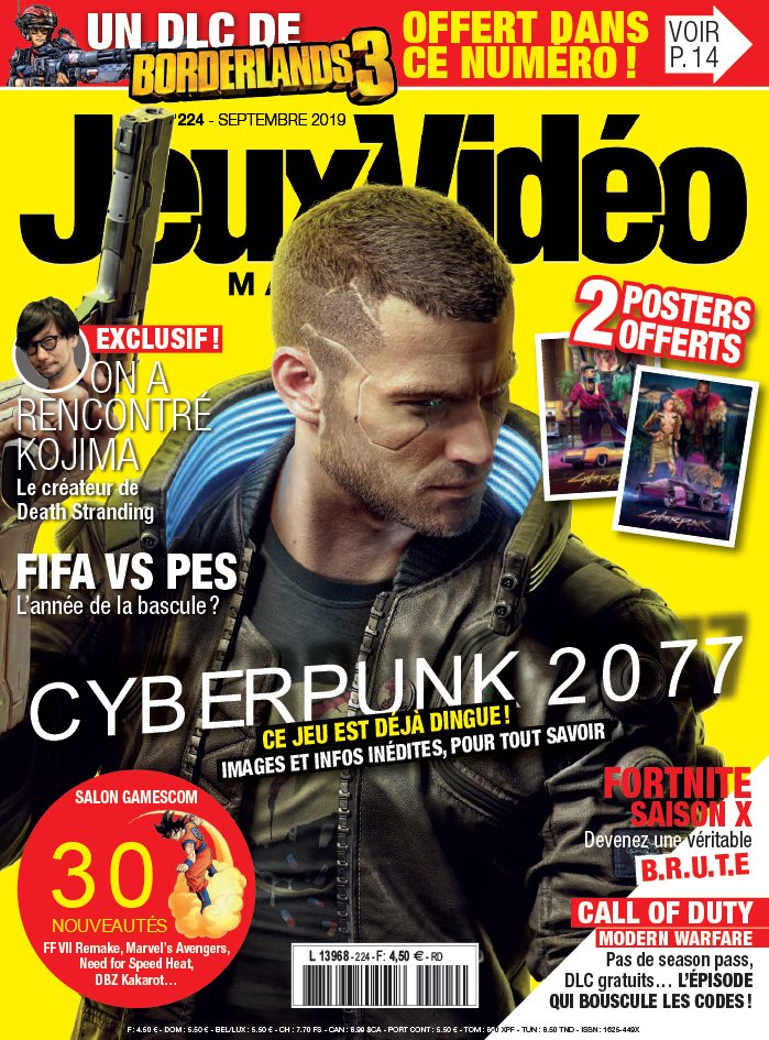 Jeux Vidéo Magazine 29 août 2019 Abonnement Jeux Vidéo Mag Pas Cher avec le BOUQUET À LA CARTE ePresse.fr