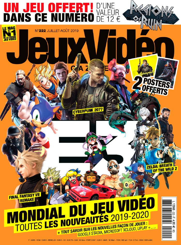 Jeux Vidéo Magazine 21 juin 2019 Abonnement Jeux Vidéo Mag Pas Cher avec le BOUQUET À LA CARTE ePresse.fr