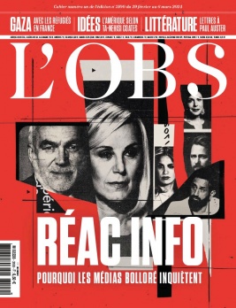 L'Obs 3100 (29/02/2024) : Réac Info, pourquoi les médias Bolloré inquiètent
