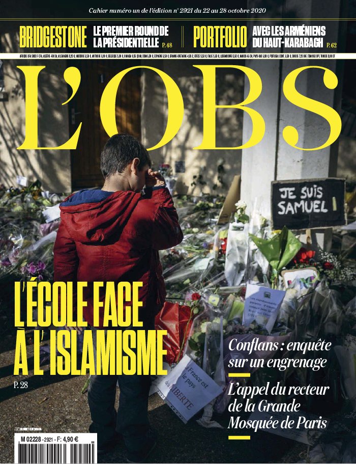 L'Obs 22 octobre 2020 L'Obs du 22 octobre 2020
