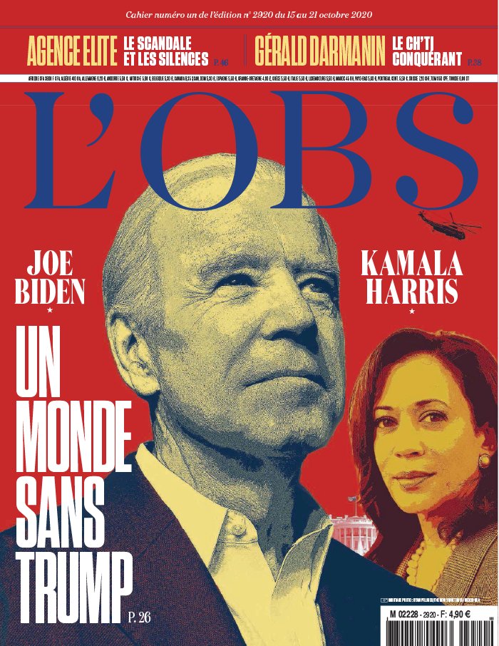 L'Obs 15 octobre 2020 L'Obs N°2920 du 15 octobre 2020 à télécharger sur iPad