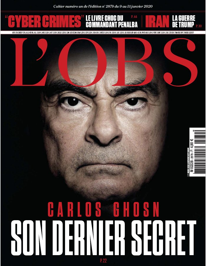 L'Obs 09 janvier 2020 L'Obs N°2879 du 09 janvier 2020 à télécharger sur iPad