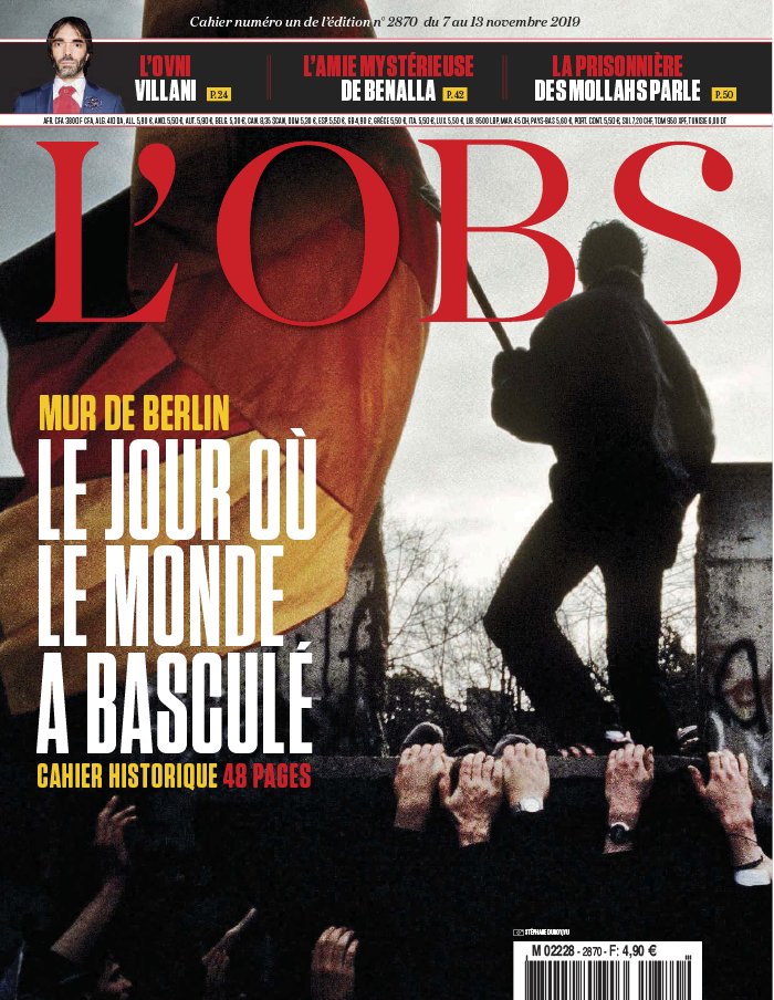 L'Obs 07 novembre 2019 L'Obs N°2870 du 07 novembre 2019 à télécharger sur iPad