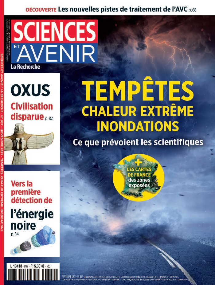 Sciences Et Avenir N°897 Du 21 Octobre 2021 à Télécharger Sur IPad