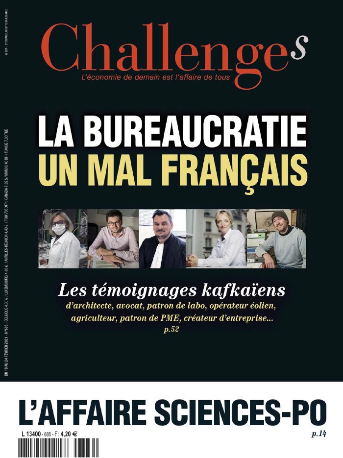 Challenges 18 février 2021 Challenges N°686 du 18 février 2021 à télécharger sur iPad