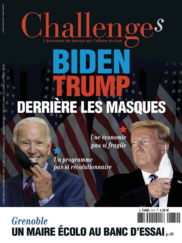 Challenges 29 octobre 2020 Challenges N°672 du 29 octobre 2020 à télécharger sur iPad