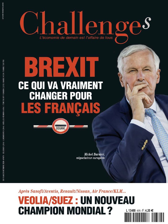 Challenges 15 octobre 2020 Challenges N°670 du 15 octobre 2020 à télécharger sur iPad
