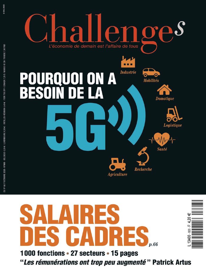 Challenges 01 octobre 2020 Challenges N°668 du 01 octobre 2020 à télécharger sur iPad