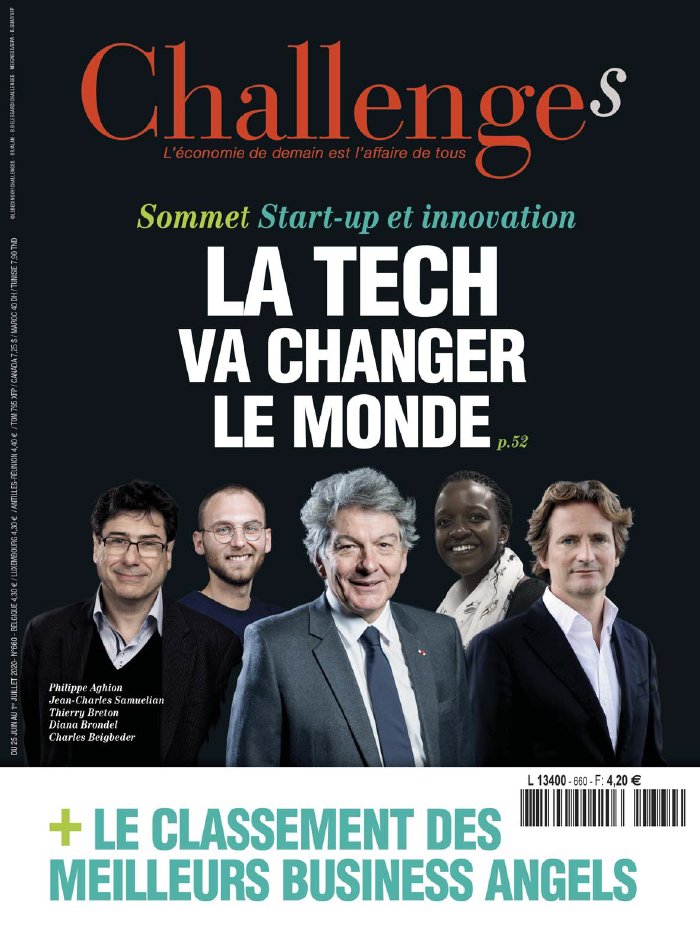 Challenges 25 juin 2020 Challenges N°660 du 25 juin 2020 à télécharger sur iPad