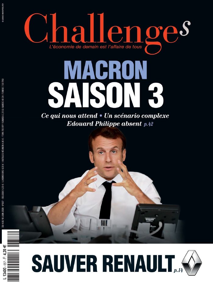 Challenges 04 juin 2020 Abonnement Challenges Pas Cher avec le BOUQUET ÉCONOMIE ePresse.fr